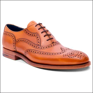 Brown Brogue Leather Shoes