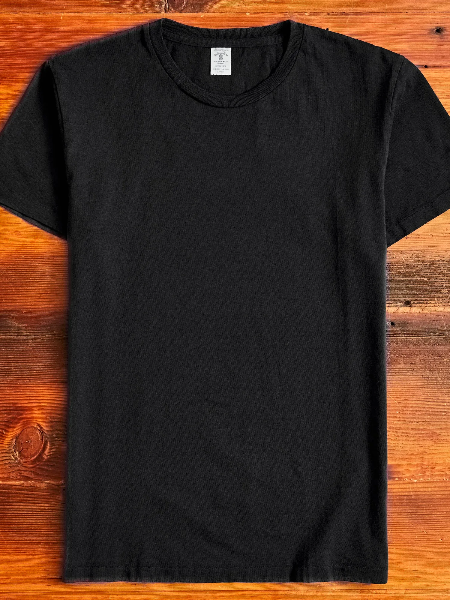 2-Pack Short Sleeve Crew Tee in Black