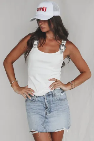 A Western Sense Of Style  Buckle Tank