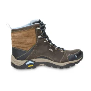 Ahnu Montara Womens Hiking Boots in Smokey Brown