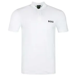 BOSS Pariq MB 1 Polo Shirt in White