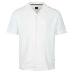 BOSS Powell 129 SS Shirt in White