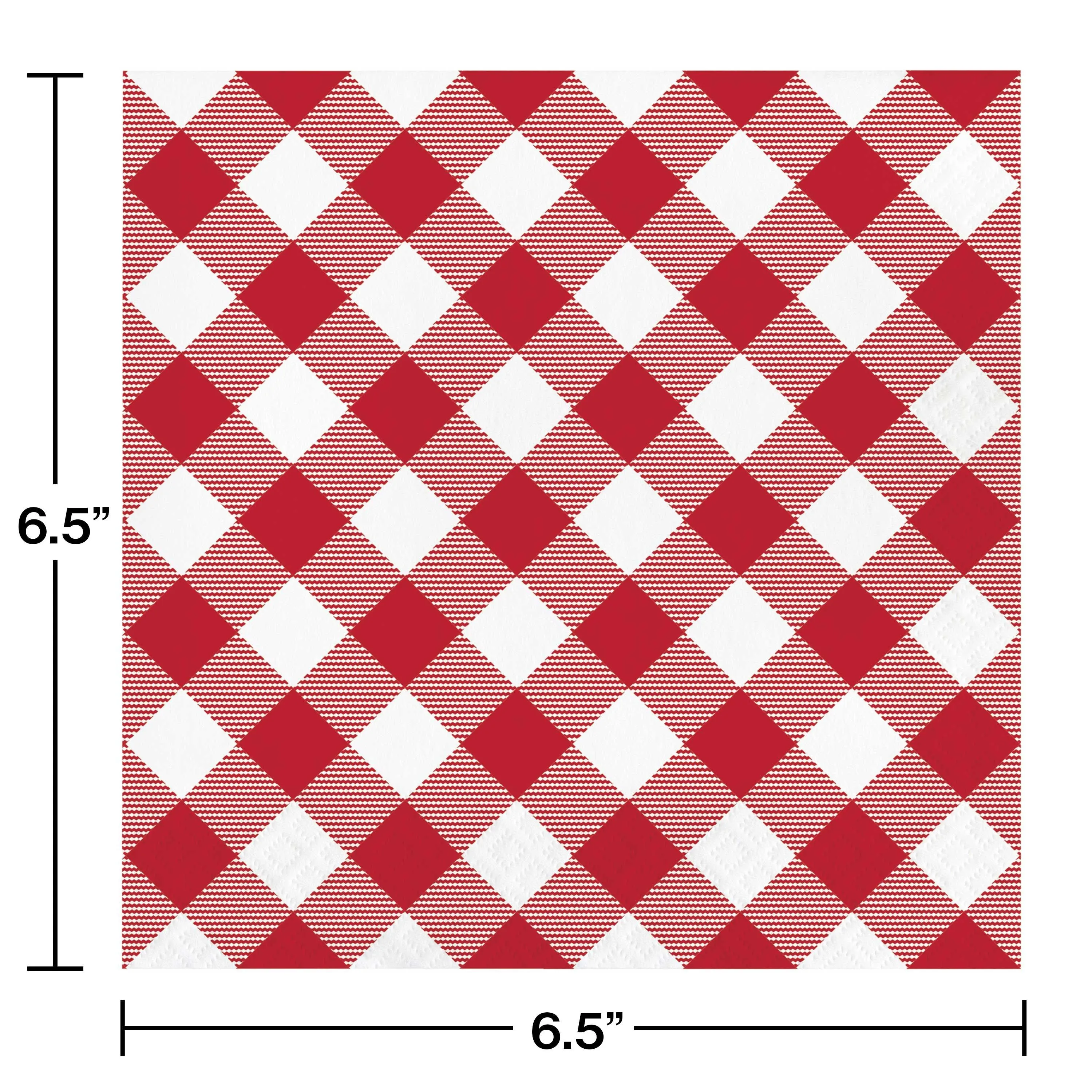 Bulk Classic Gingham Luncheon Napkin (192 per Case)