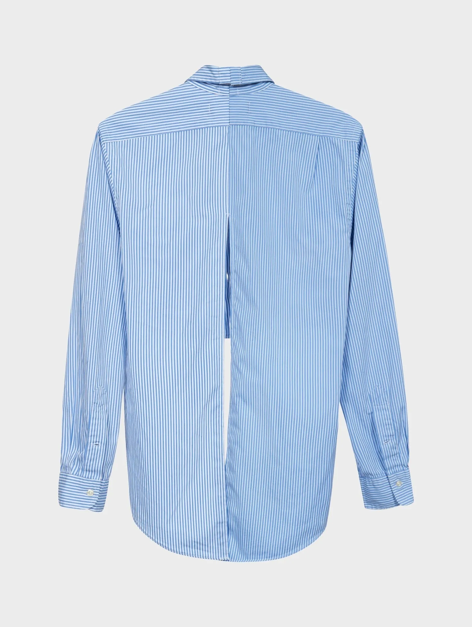 Cindy Shirt Stripe Cotton Poplin Blue