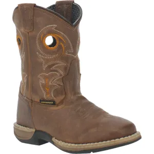 Dan Post Youth Storm's Eye Jr Brown Square Toe Boots DPC3964