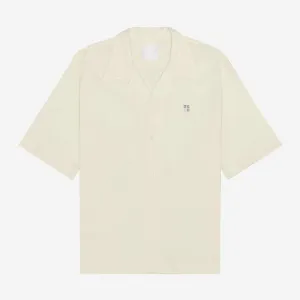 Givenchy Ivory Cotton Bowling Shirt