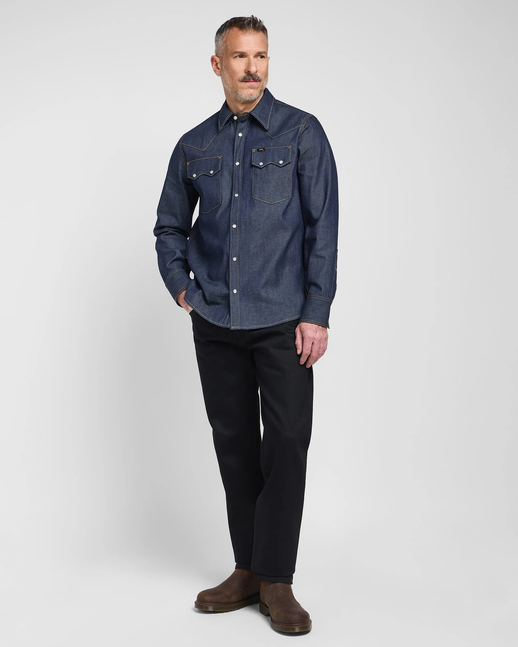 Lee 101 Selvedge Denim 50's Western Shirt - Dry