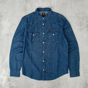 Lee Regular Western Shirt - Mid Stone