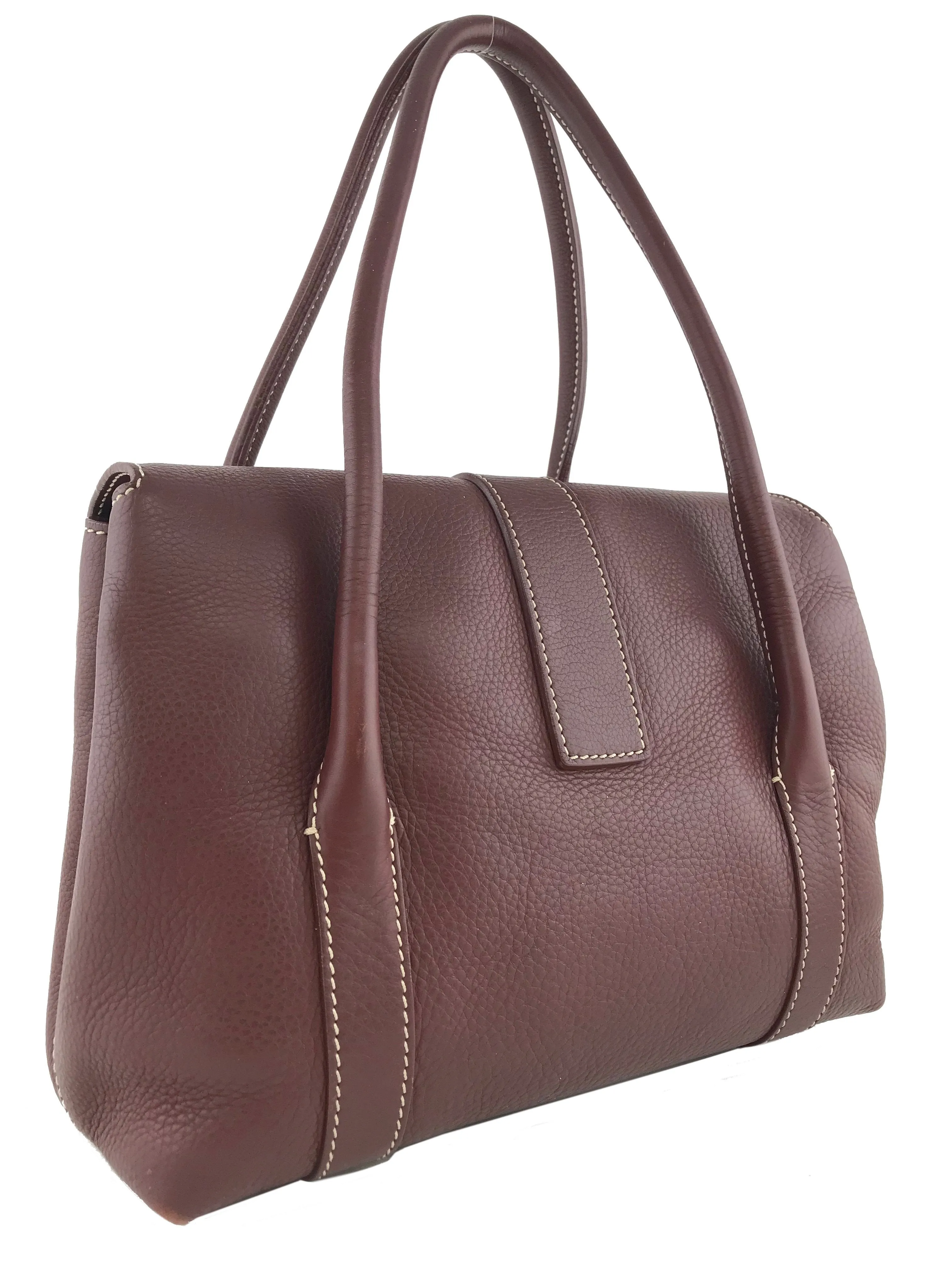 Loro Piana Leather Dandy Bag