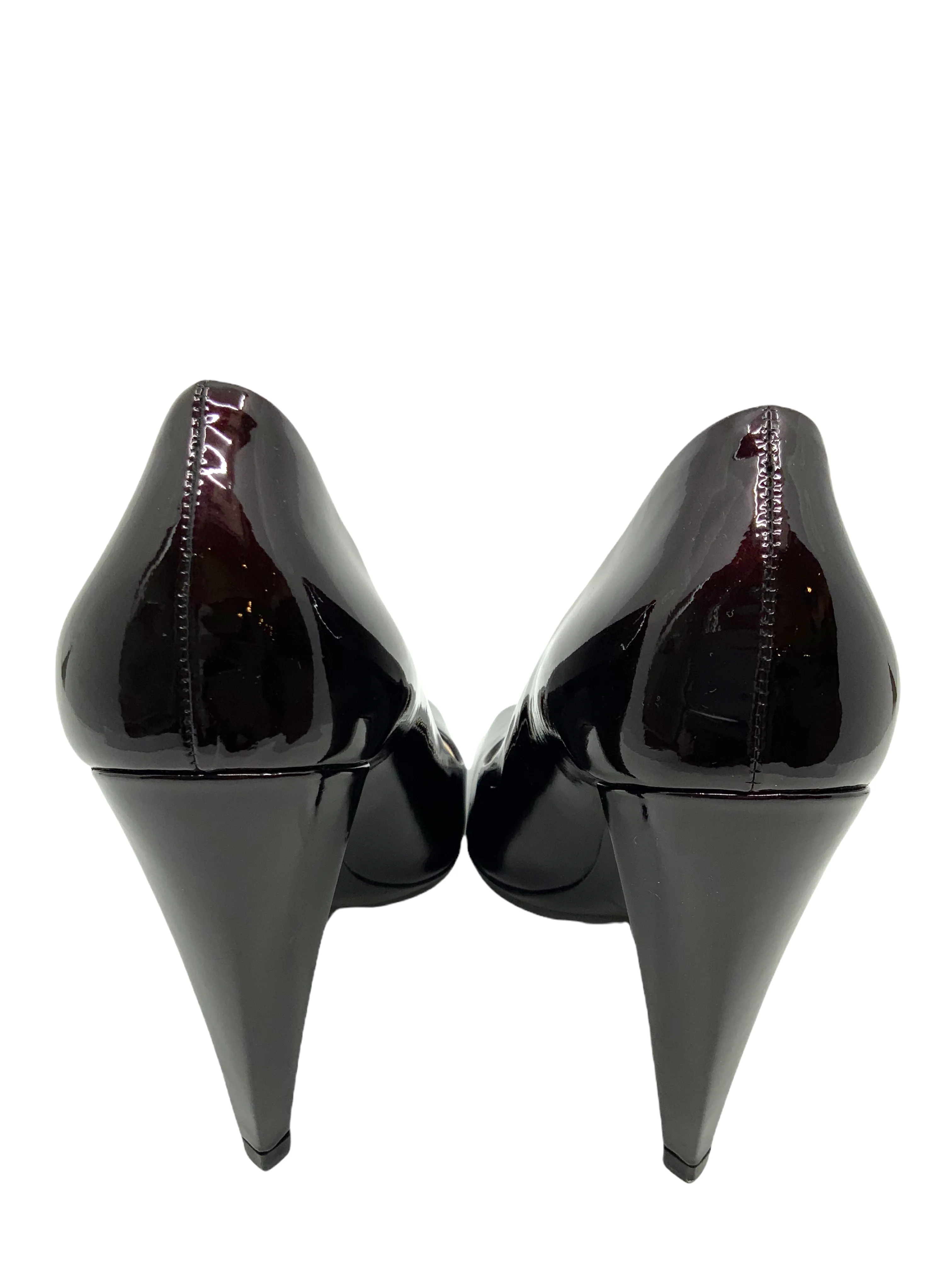 Prada Patent Leather Square Toe Pump Size 7