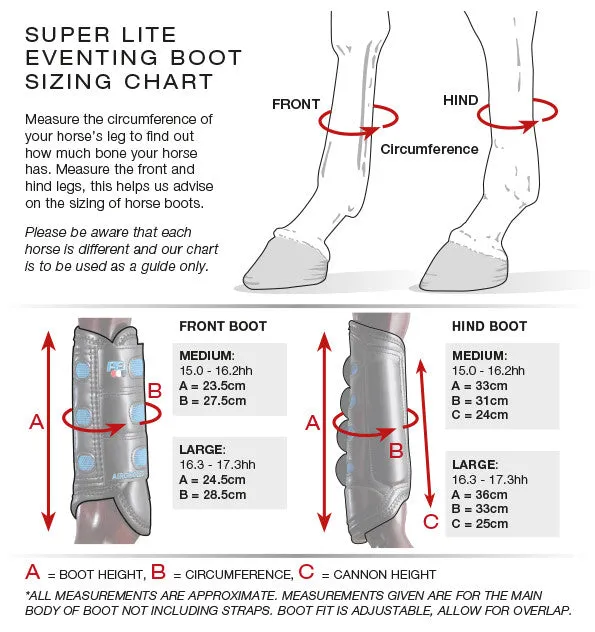 Premier Equine - Air Cooled Super Lite Eventing/Racing Boots