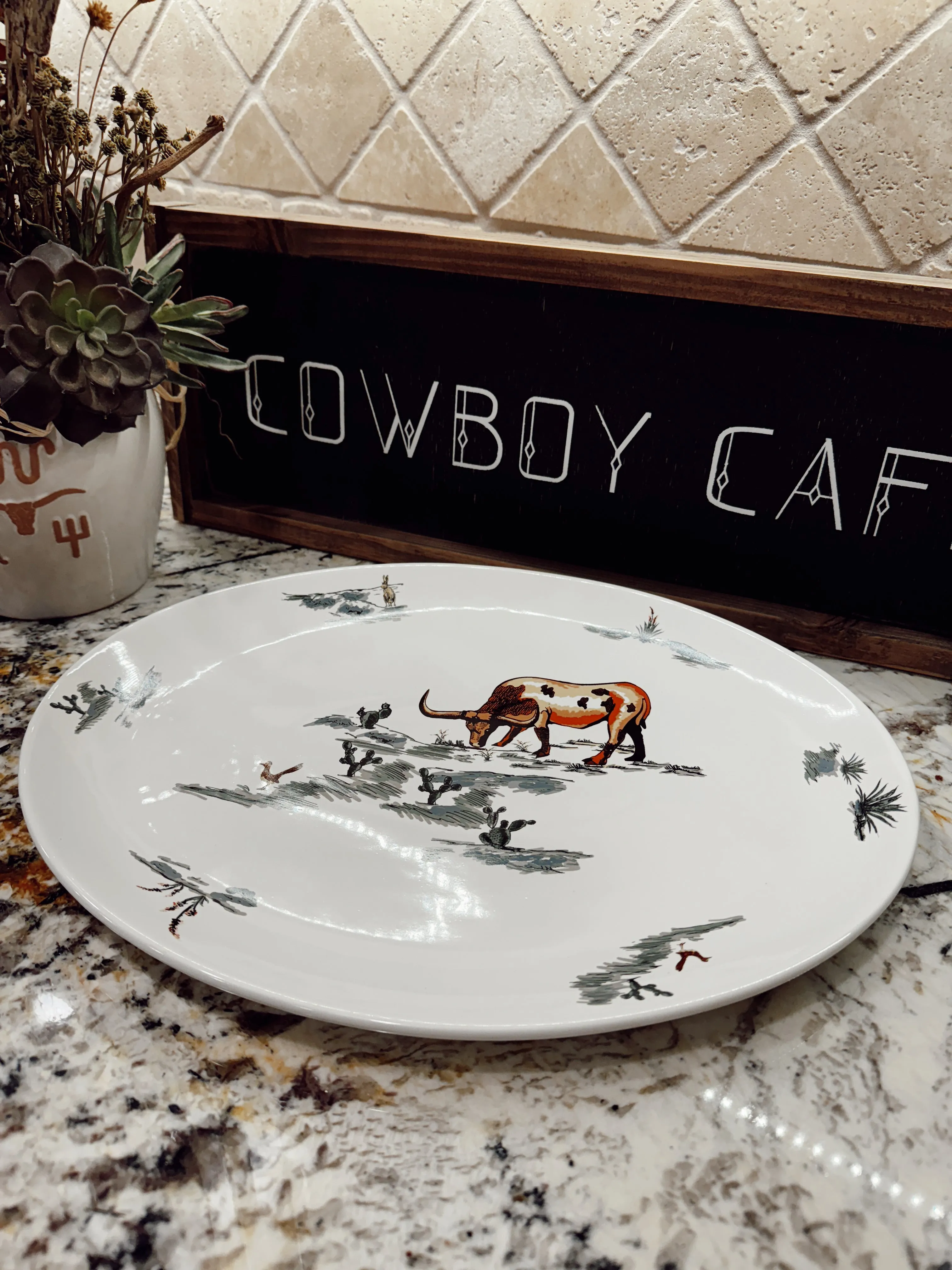 Ranch Life Serving Platter