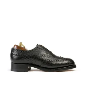 Sanders | Braemar | Black Grain Highland Brogue