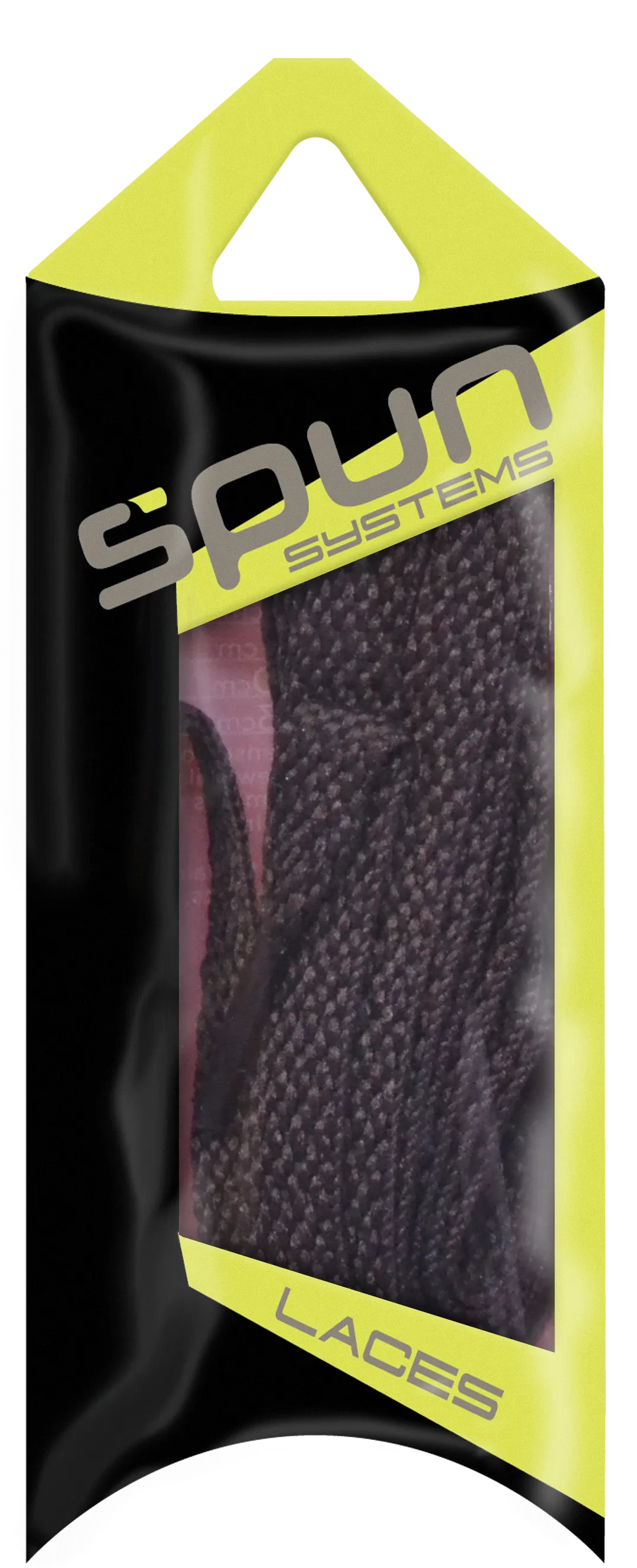 Spun™ Flat Athletic ShoeLaces - Brown