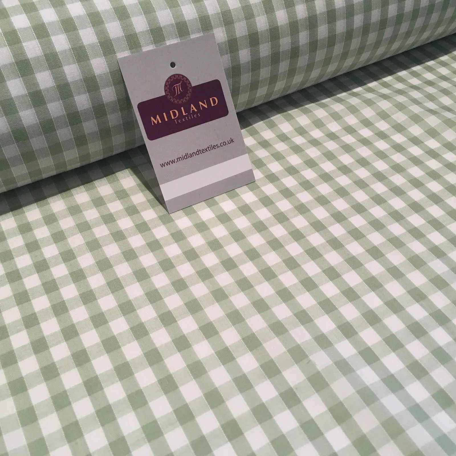 Timeless 1/4 Inch Gingham Fabric Material for Clothing, Aprons, Tablecloths, School Decorations - 44" Wide - M30