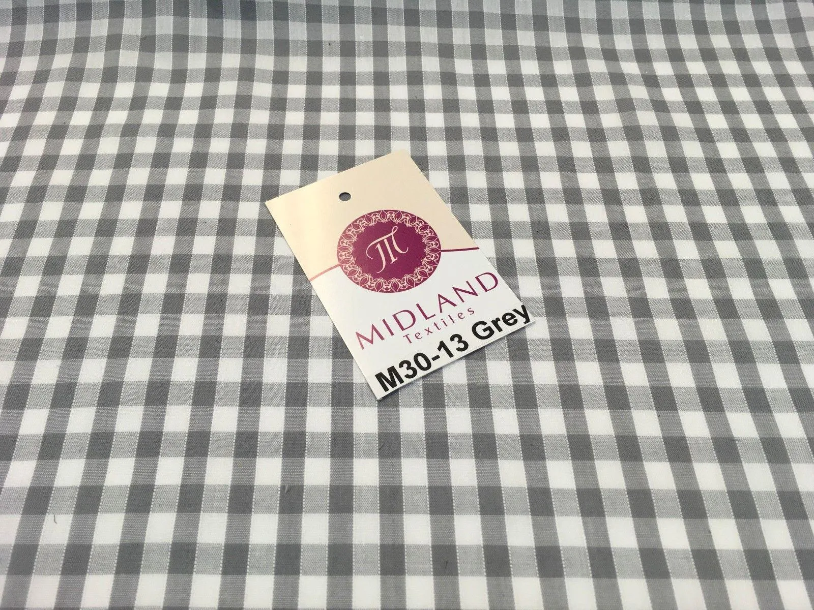 Timeless 1/4 Inch Gingham Fabric Material for Clothing, Aprons, Tablecloths, School Decorations - 44" Wide - M30