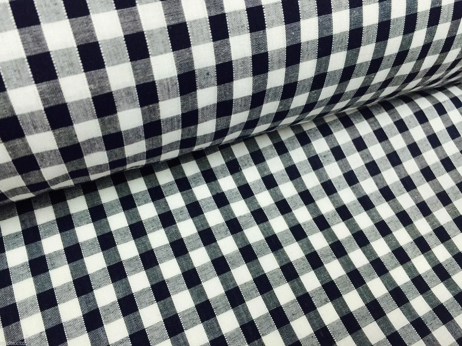 Timeless 1/4 Inch Gingham Fabric Material for Clothing, Aprons, Tablecloths, School Decorations - 44" Wide - M30