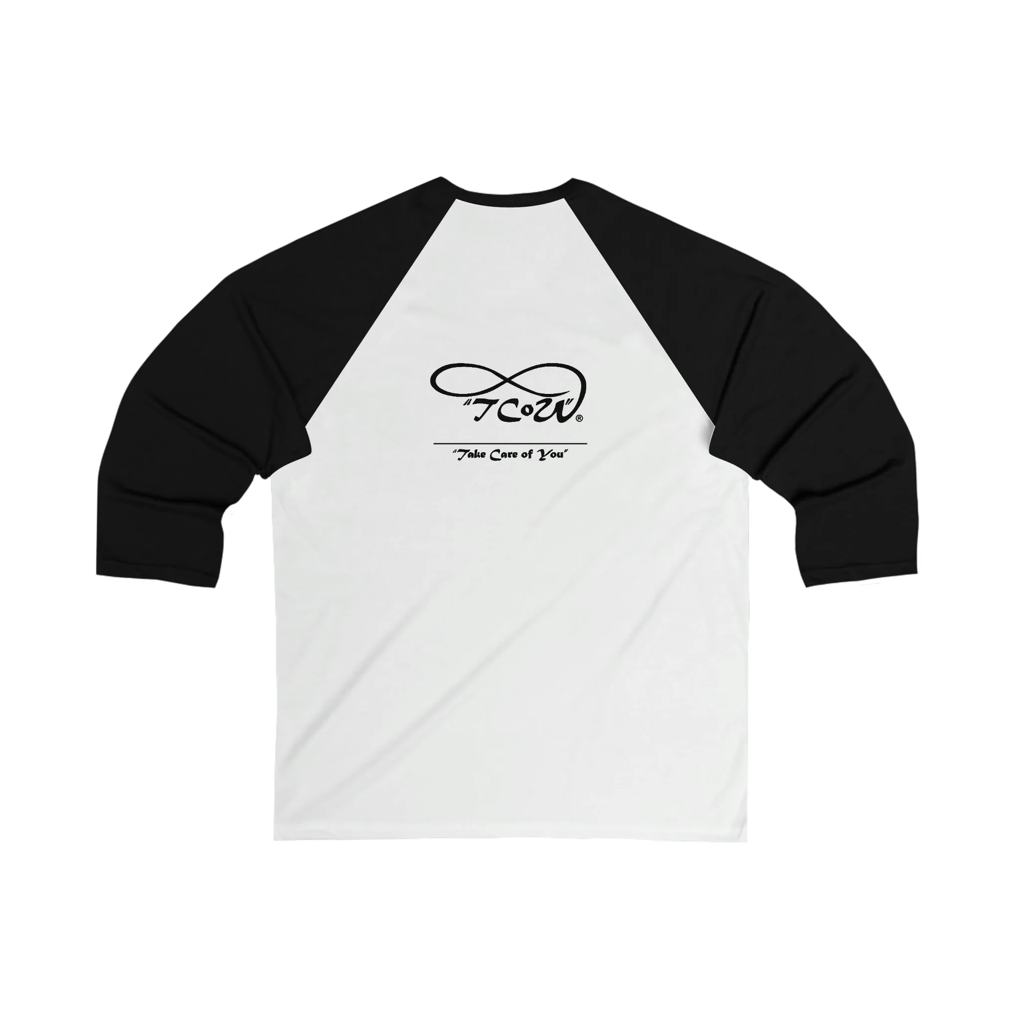 TOP--"TCoU--GET YOUR HAPPY" Unisex 3\4 Sleeve Baseball Tee