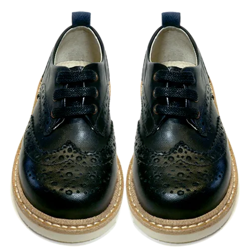 YOUNG SOLES Brando Brogue - Black